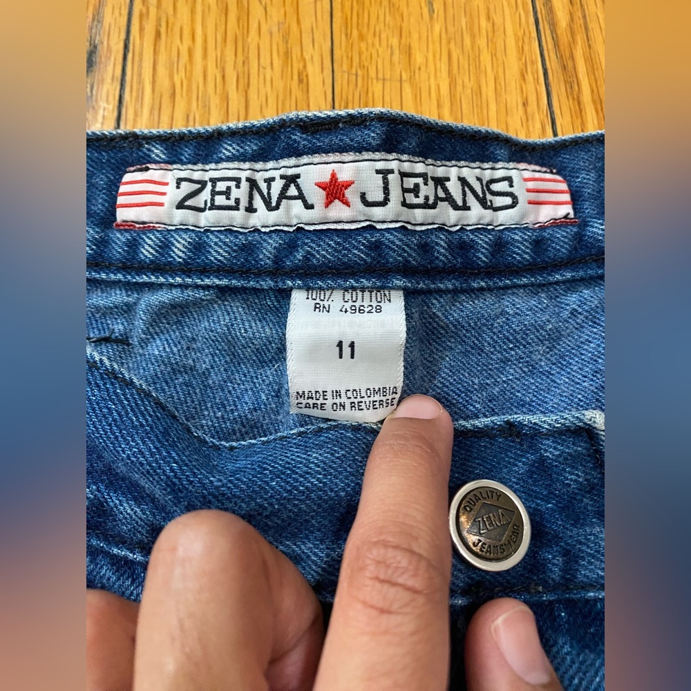 80s-90s Vintage • Zena Jeans - Picture 7 of 8